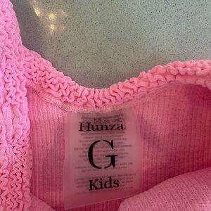 Hunza G Kids Swim Bikini in Pink